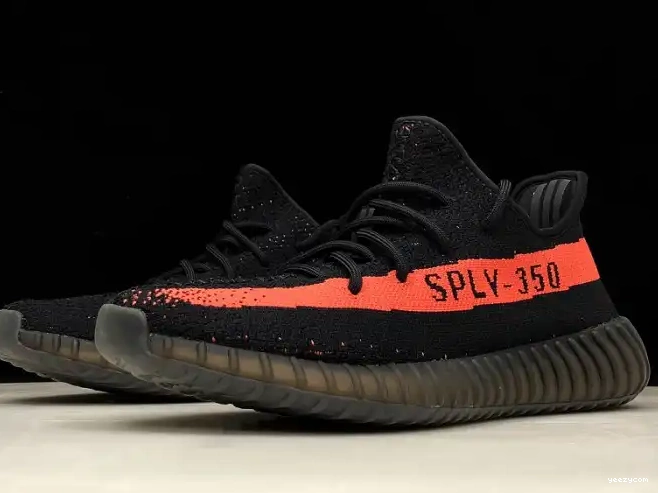 Black Red Boost Core BY9612 Yeezy 350 Adidas V2 0524